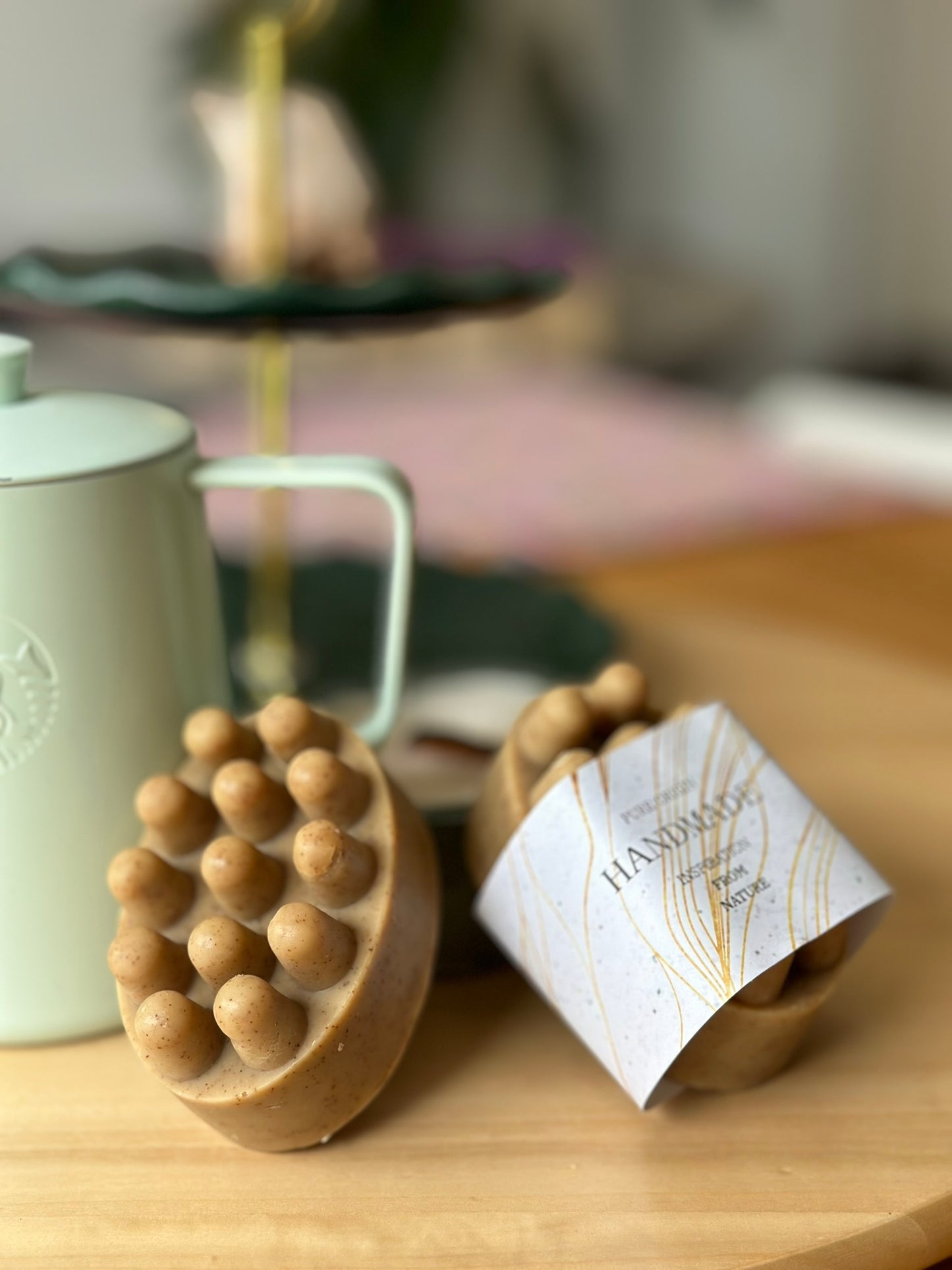 Bright Skin and Blood Circulation Coffee Scrub Soap